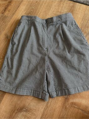 Vintage Liz golf Shorts Navy Blue